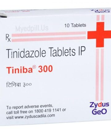 Tinidazole 300mg (Tiniba) Tablets