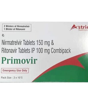 Primovir Combipack (Nirmatrelvir 150mg & Ritonavir 100mg)