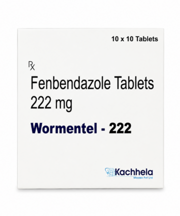 Fenbendazole 222mg (Wormentel) Tablets