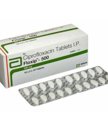 Ciprofloxacin 500mg (Floxip) Tablets