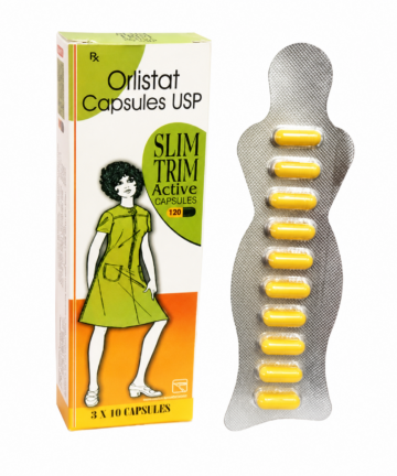 Slim Trim Active 120mg Capsules