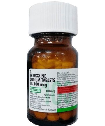 Thyroxine 100mcg (Eltroxin) Tablets