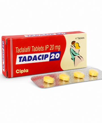 Tadacip 20mg (Tadalafil) Tablets