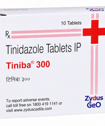 Tinidazole 300mg (Tiniba) Tablets