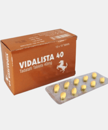 Vidalista 40mg (Tadalafil) Tablets